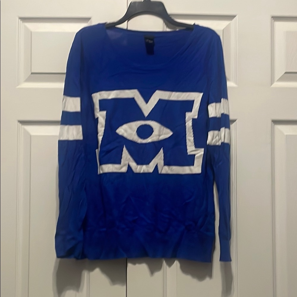 Disney Monsters Inc - M Logo Sweater
